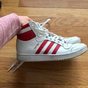 Red Hugh too adidas sneakers